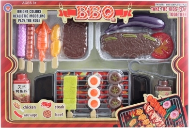 Mad sæt med grill til børn