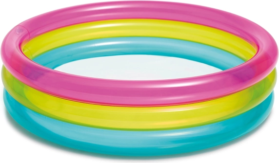 Piscine pour enfants gonflable arc‑en‑ciel 86 × 25 cm INTEX