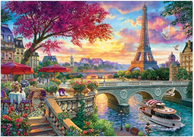 Puzzle Paris en Fleurs 3000 pièces