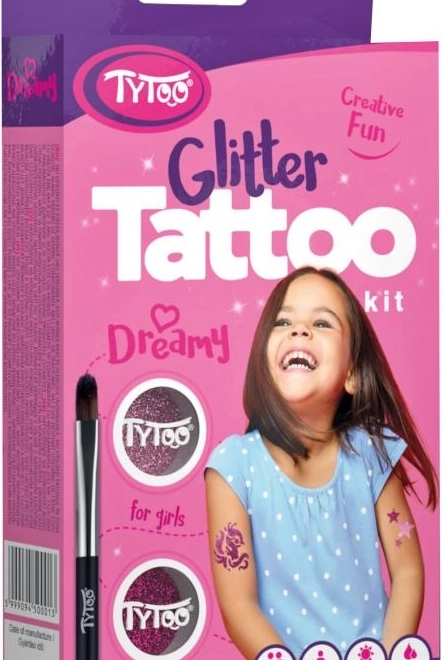 TyToo Dreamy – csillámtetoválás készlet lányoknak