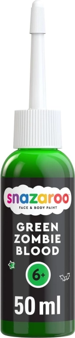 Faux sang zombie vert Snazaroo FX