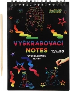Škrabací blok pro kreativní tvoření