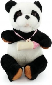 Panda interactive avec biberon