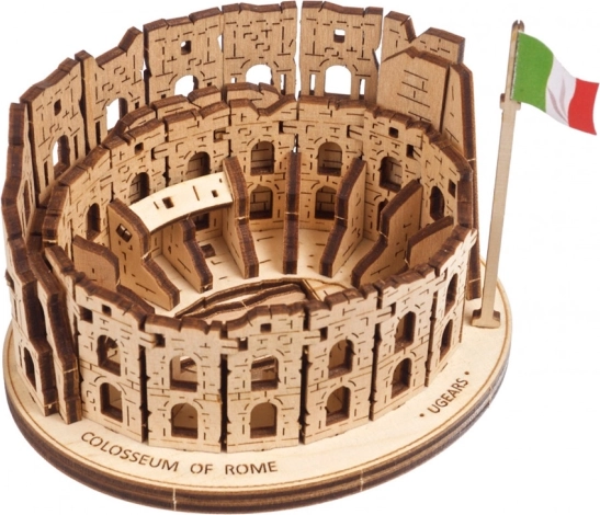 Ugears Puzzle mécanique en bois 3D Colisée