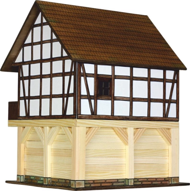 Kit in legno Magazzino a Graticcio