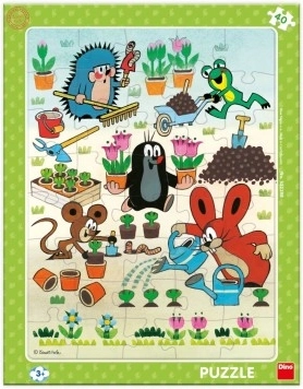 Puzzle Kisvakond kertész, 40 darabos