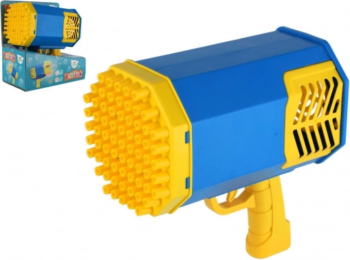 Pistola sparabolle con liquido e luce