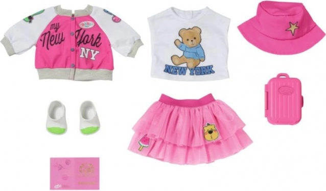 Ensemble de voyage BABY born pour poupées 43 cm