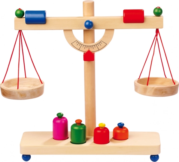 Bilancia in legno per bambini