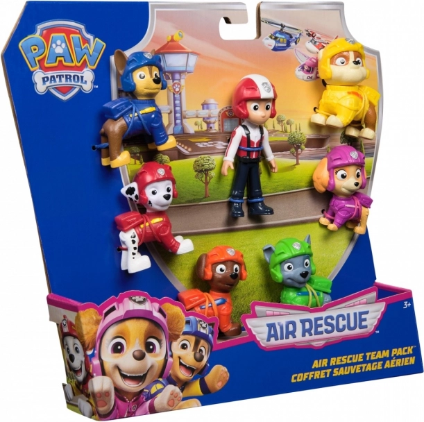 Paw Patrol: Luftredningssæt med figurer