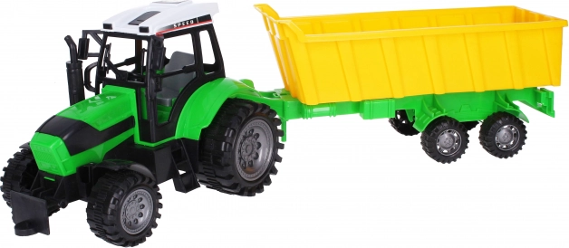 Grand tracteur avec remorque