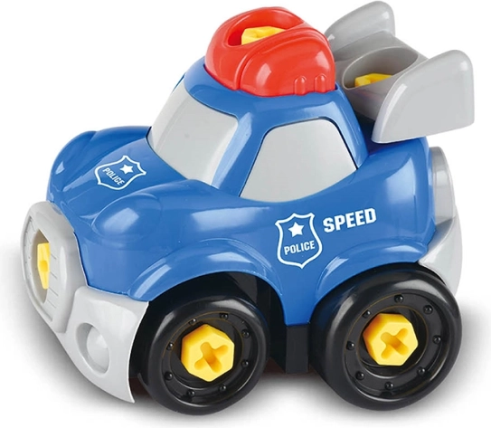 Vijačni policijski avto z orodjem