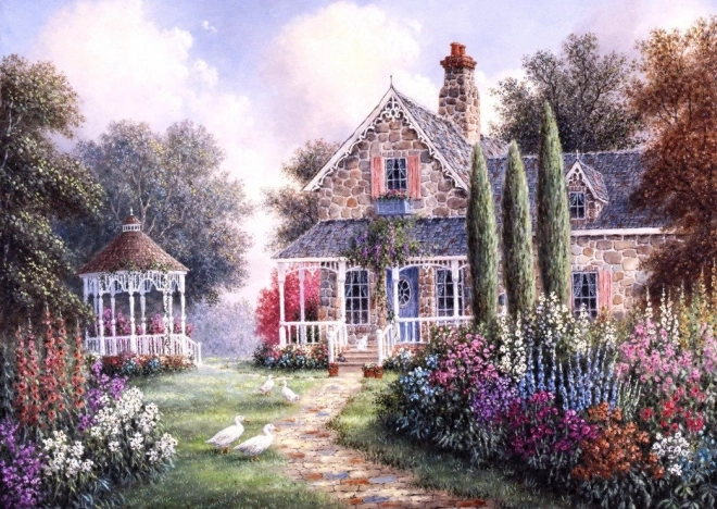 Grafika puzzle Elmířin house 1000 pieces