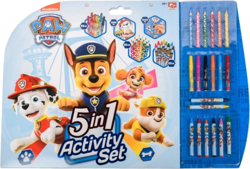 5-in-1 Coloring Set PAW PATROL