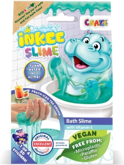 Slime da Bagno Inkee con Ippopotamo