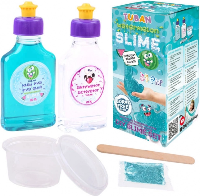 TUBAN creatieve set voor het maken van slijm met watermeloengeur