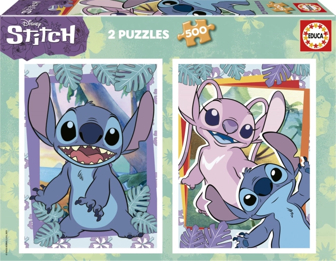Educa Puzzle Stitch 2x500 dielikov