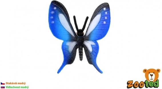 Tropski metulj Papilio iz plastike, 5 cm