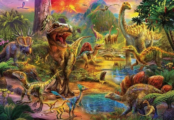 Dinoszauruszok földje puzzle 1000 darabos