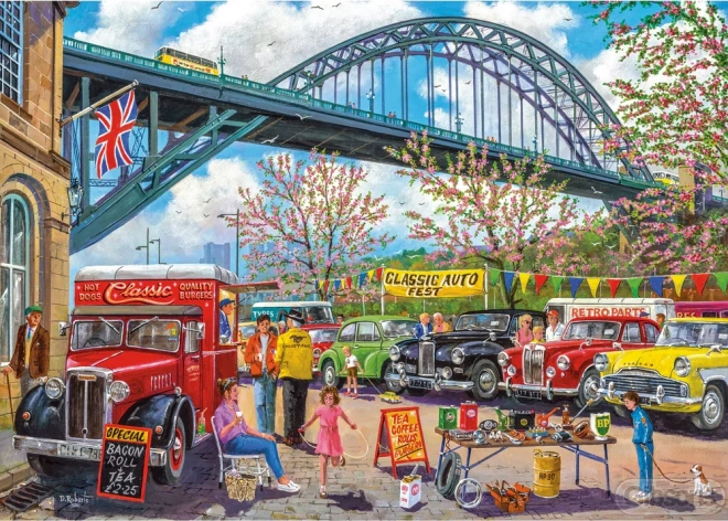 Puzzel Newcastle XL 500 stukjes van Gibsons