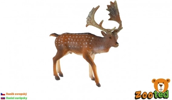 Plastična figurica europskog jelena lopatara 13 cm
