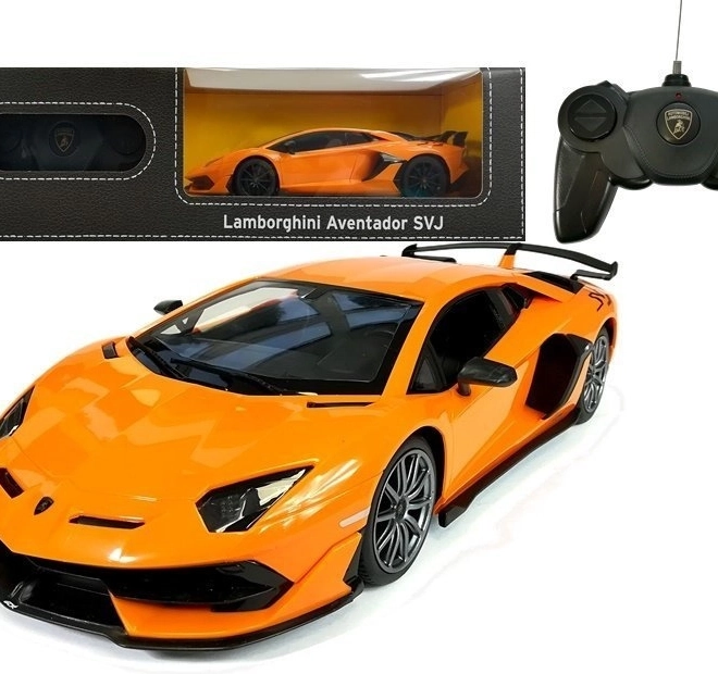 Auto telecomandato Lamborghini Aventador Rastar 1:24 arancione