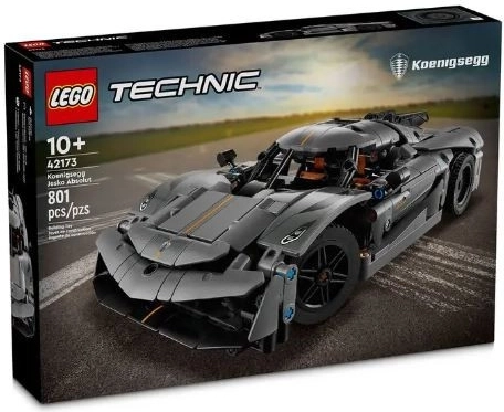 Technic Koenigsegg Jesko Absolut – grijze hypersportwagen voor kinderen vanaf 10 jaar