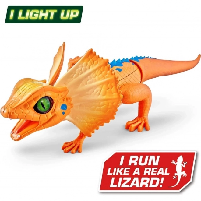 Robo Alive Running Lizard Orange