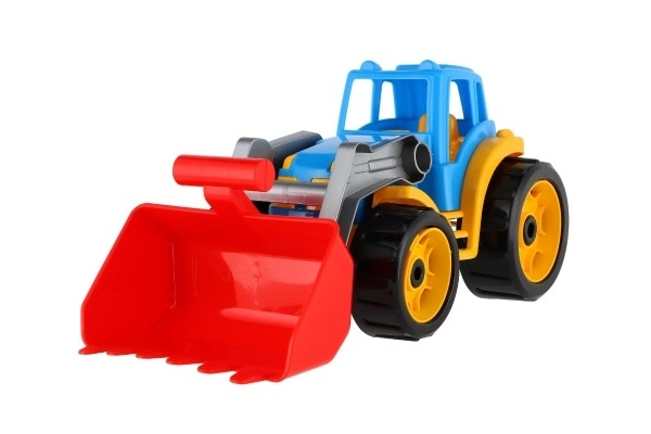 Colorful Construction Tractor with Plastic Bucket