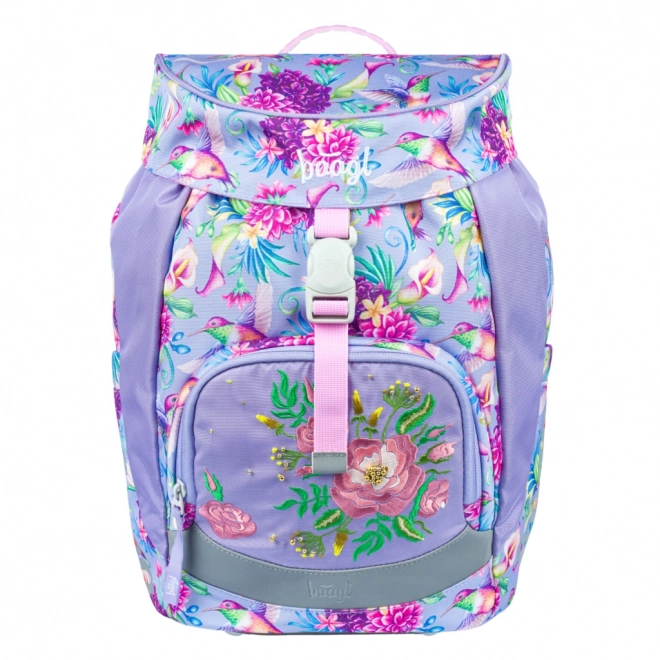 Baagl School Backpack Airy Hummingbird