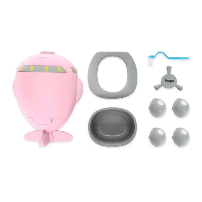 Airplane Potty Trainer Blush Pink