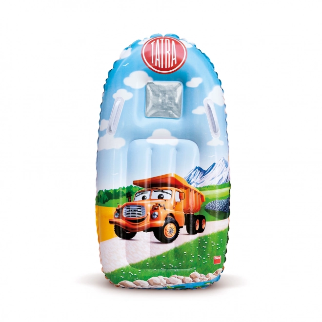 Inflatable Pool Float with Tatra Truck Design