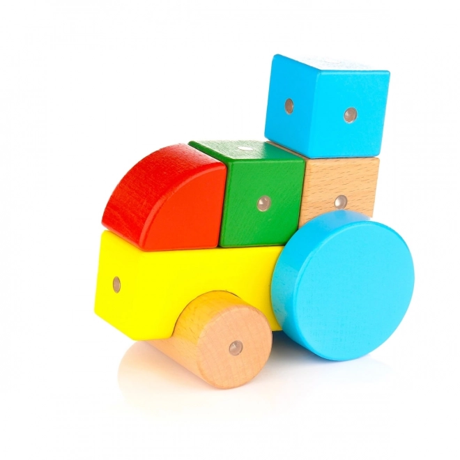 Wooden Magnetic Blocks Wabi