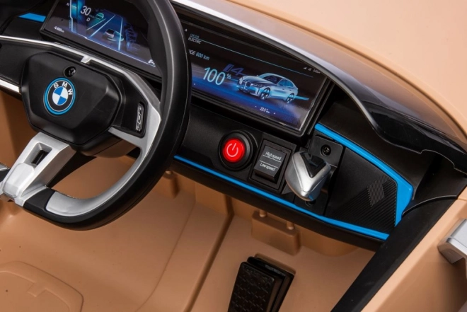 Battery-Powered Ride-On BMW i4 Gold 4x4
