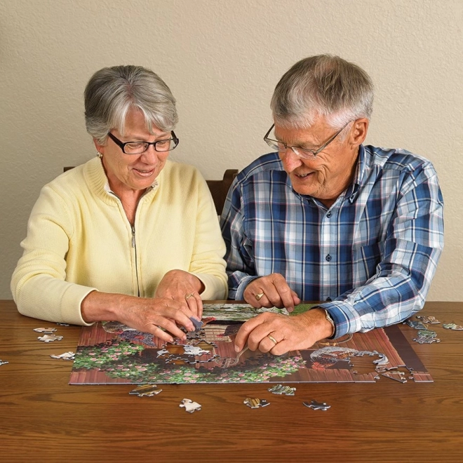 Cobble Hill Puzzle - Chickens Thriving XL 275 Pieces