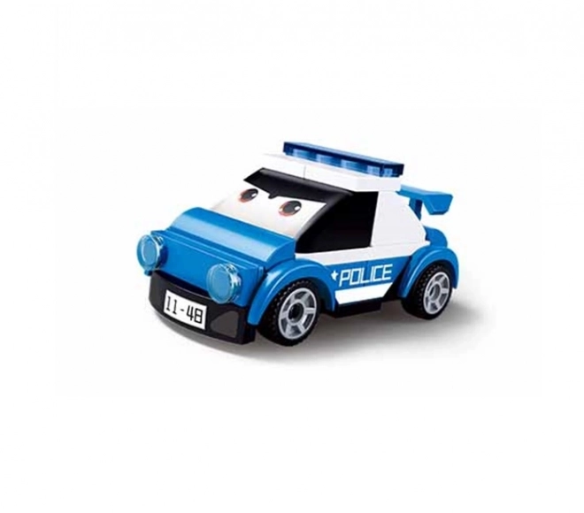 Sluban Wind-Up Police Car with Eyes