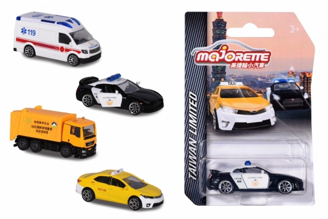 Metal City Car Toy Set