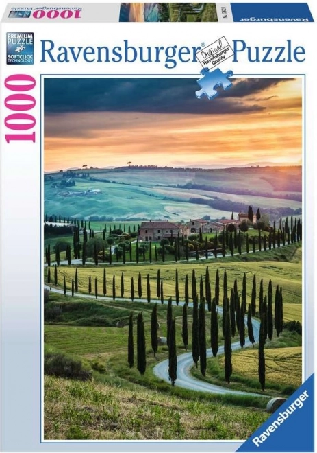 Puzzle Toskánsko - Val d'Orcia
