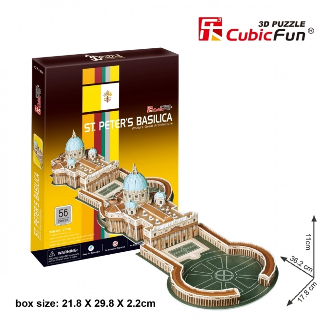 Cubicfun: St. Peter's Basilica Puzzle