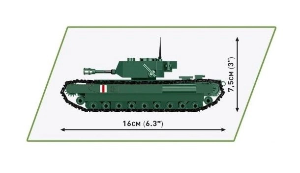 World War II Churchill Mk IV Model Tank