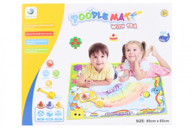 Kids Magic Water Drawing Mat with Accessories