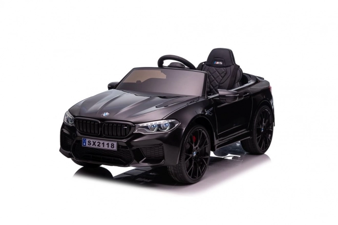 Electric BMW M5 Car for Kids Black Painted