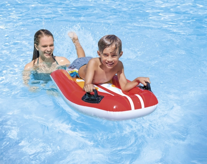 Inflatable Floating Mat with Handles