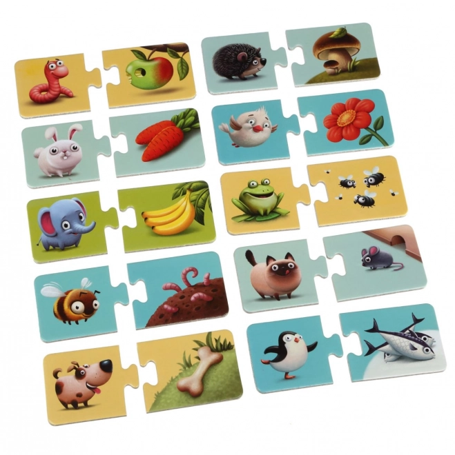 My Food - Educational Puzzle 20 Pieces