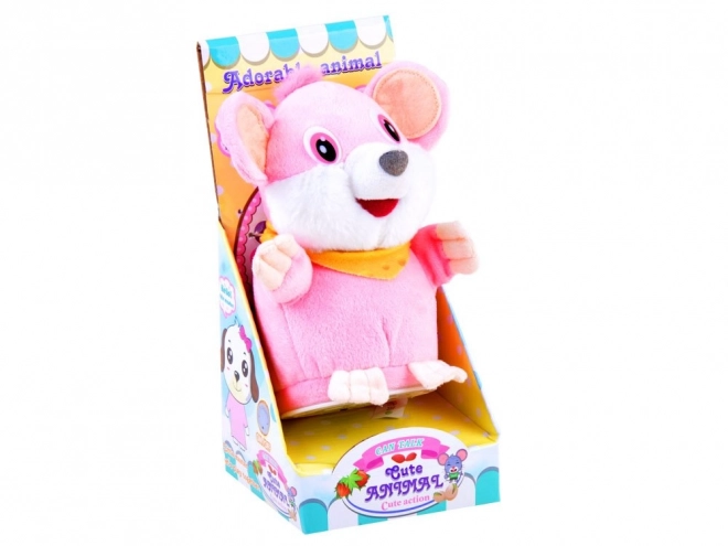 Interactive Repeating Talking Mouse Toy – pink