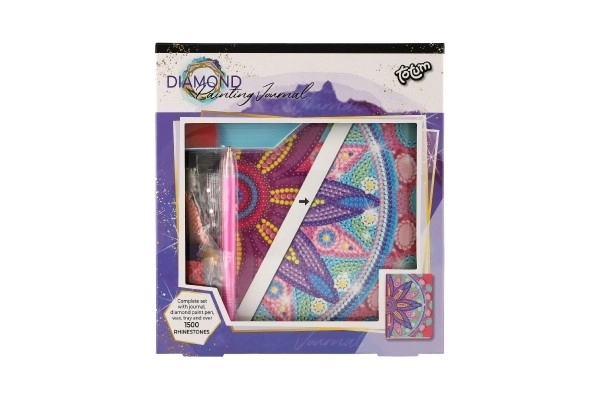 Creative Diamond Flower Diary Kit