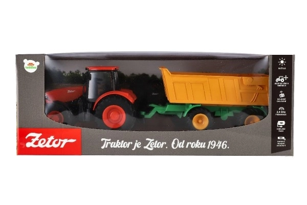 Remote Control Zetor Tractor with Trailer