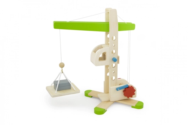 Wooden Crane Toy