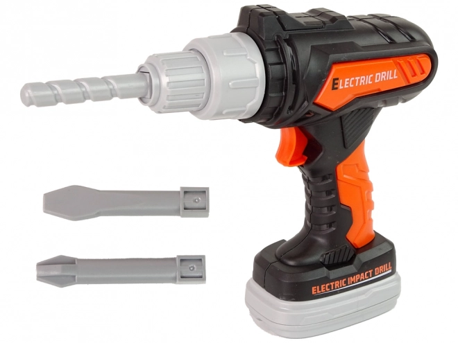 Battery-Powered Toy Drill Set for Kids