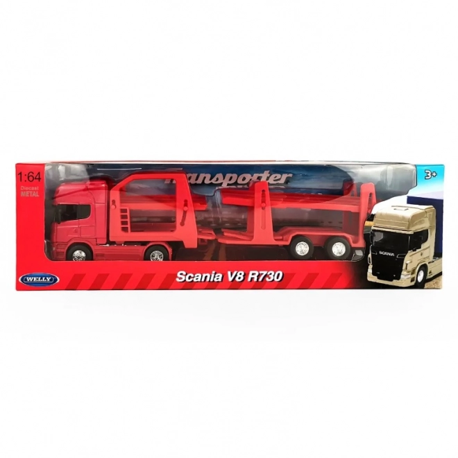 Welly model Scania V8 R 730 truck scale 1:64